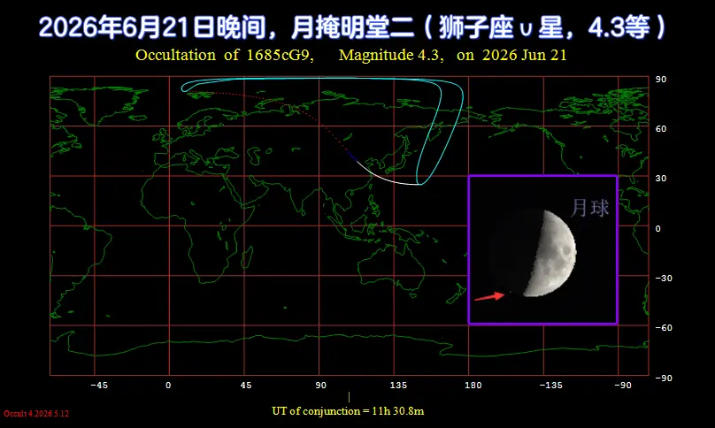 2026年6月21日晚间,月掩明堂二世界见掩