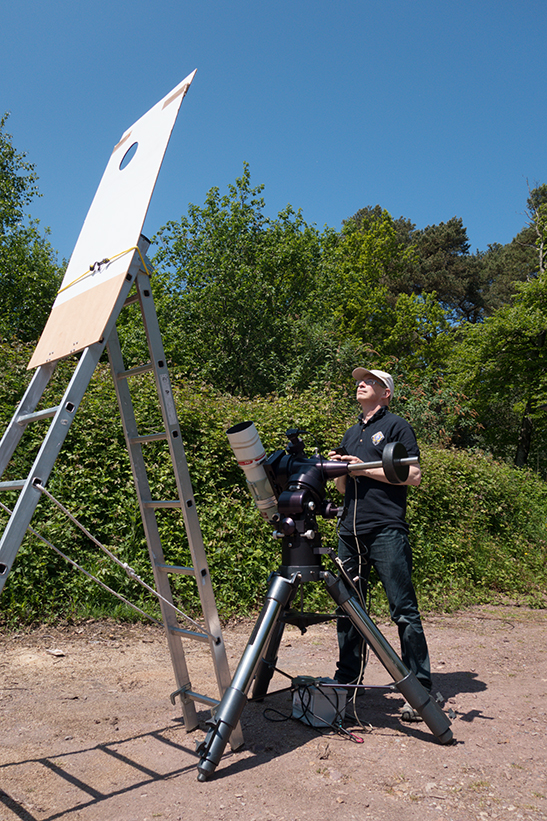 Instruments Taken by Thierry Legault on May 15, 2018 @ Jurques, Normandy, France