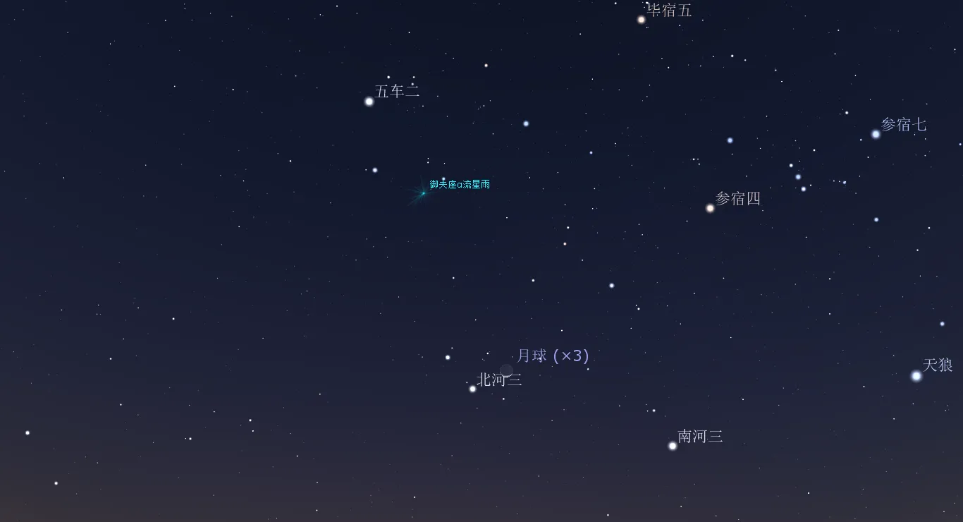2021/9/03 北河三合月