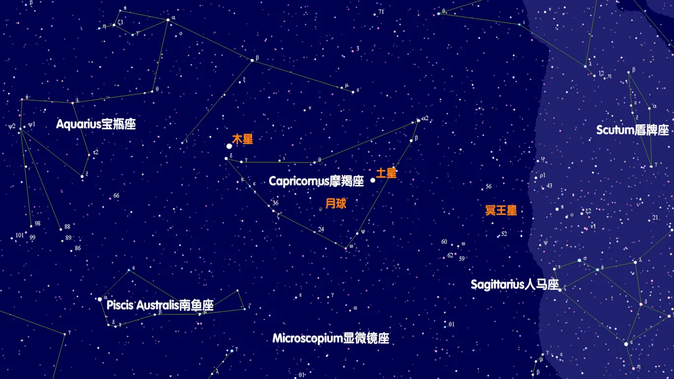 2021/9/17 土星合月