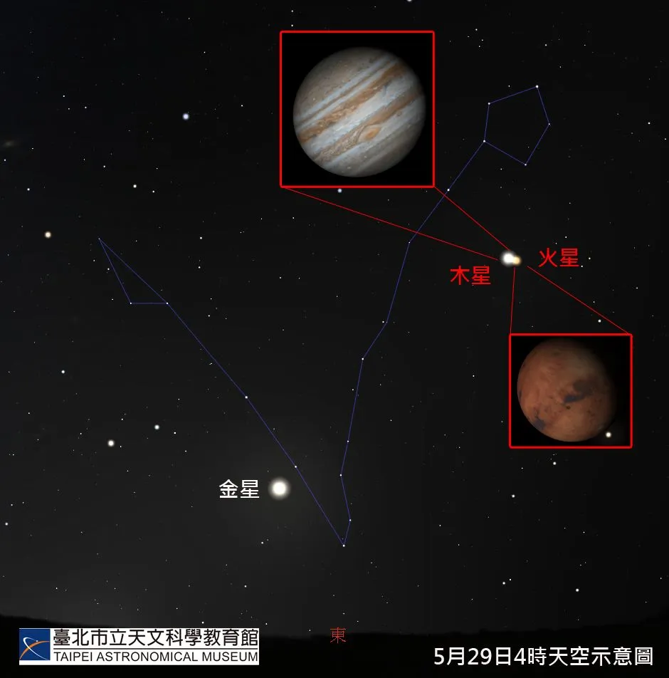 2022年5月29日4时的天空。