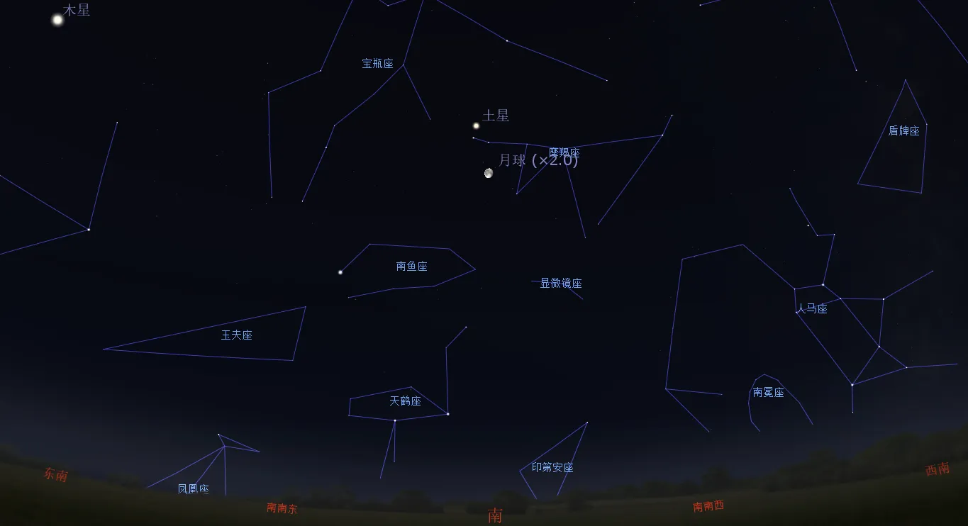 2022/7/16 土星合月