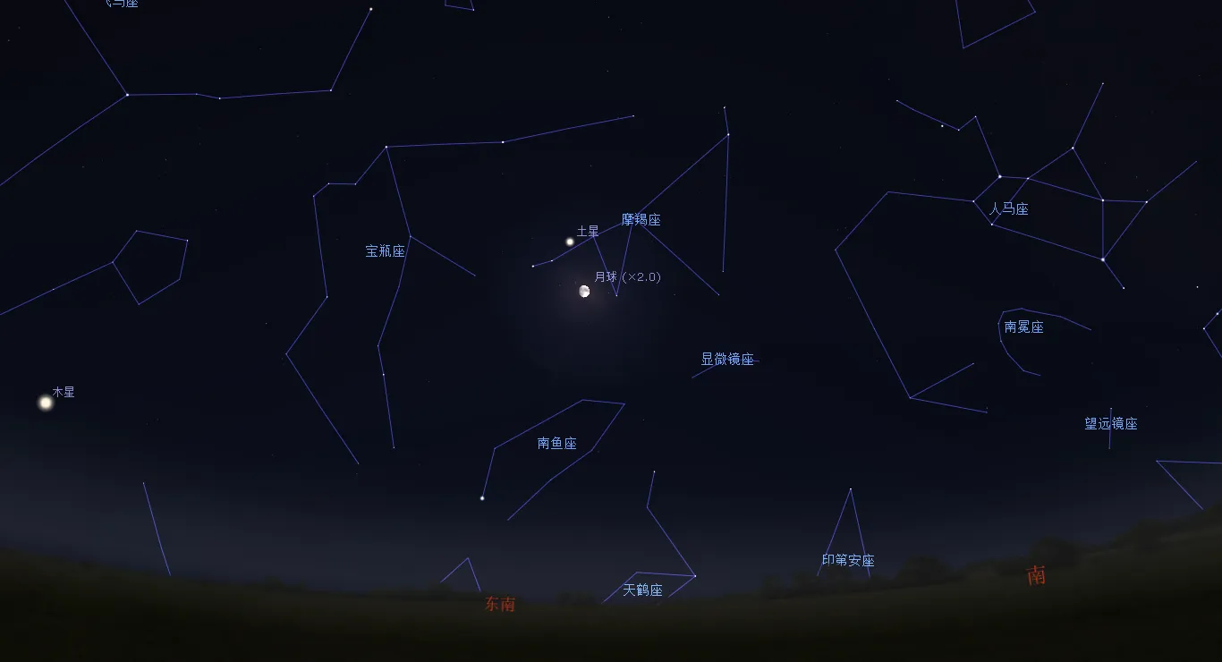 2022/9/8 土星合月