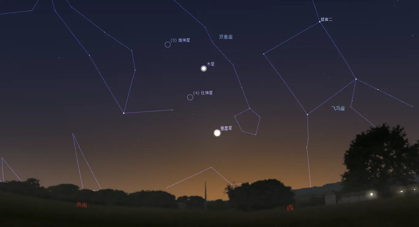 2023/2/15 金星合海王星