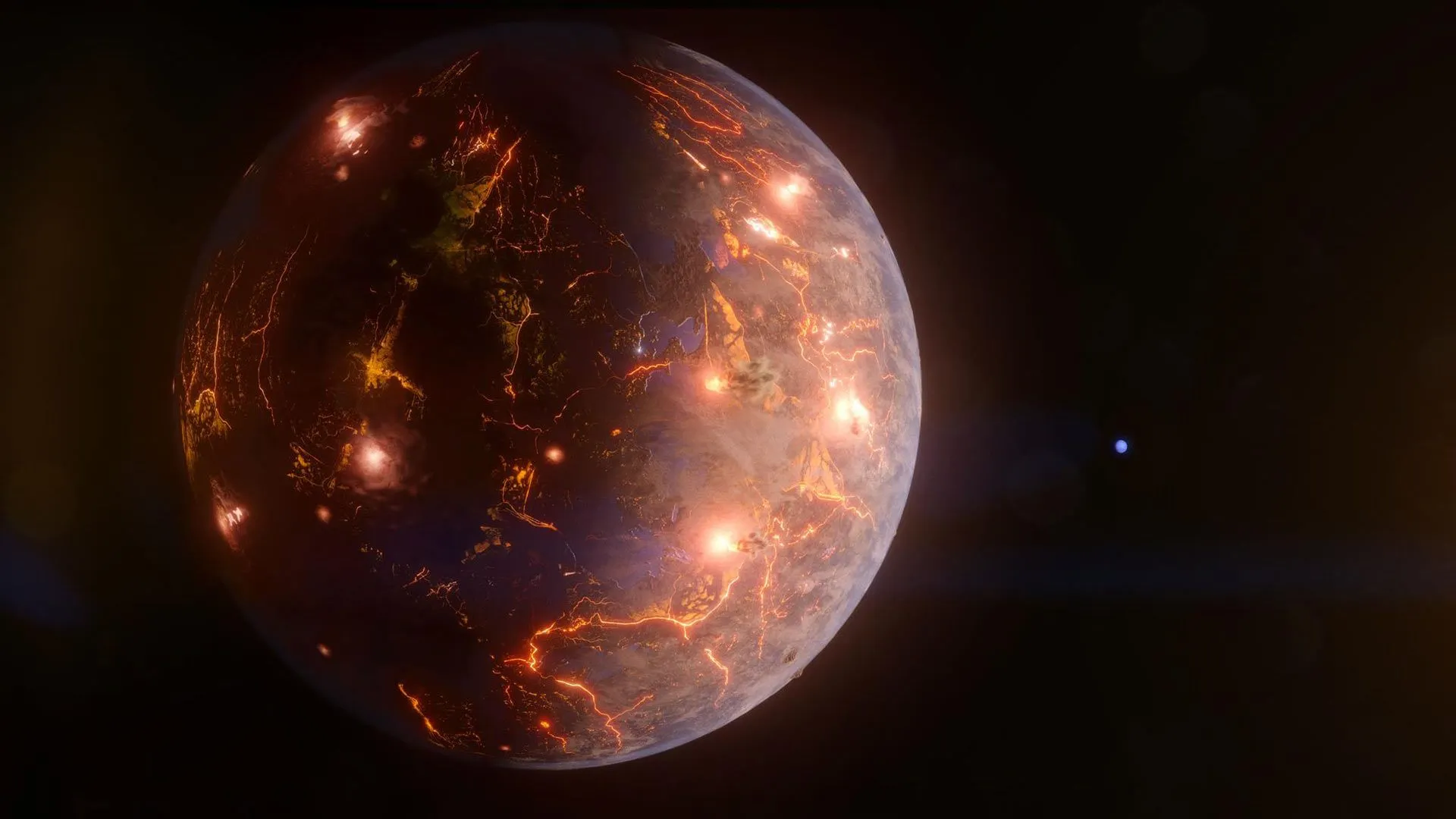 艺术家对类地系外行星LP 791-18d的想像。An artist’s impression of the exo-Earth LP 791-18d. Image credit: NASA’s Goddard Space Flight Center / Chris Smith, KRBwyle.